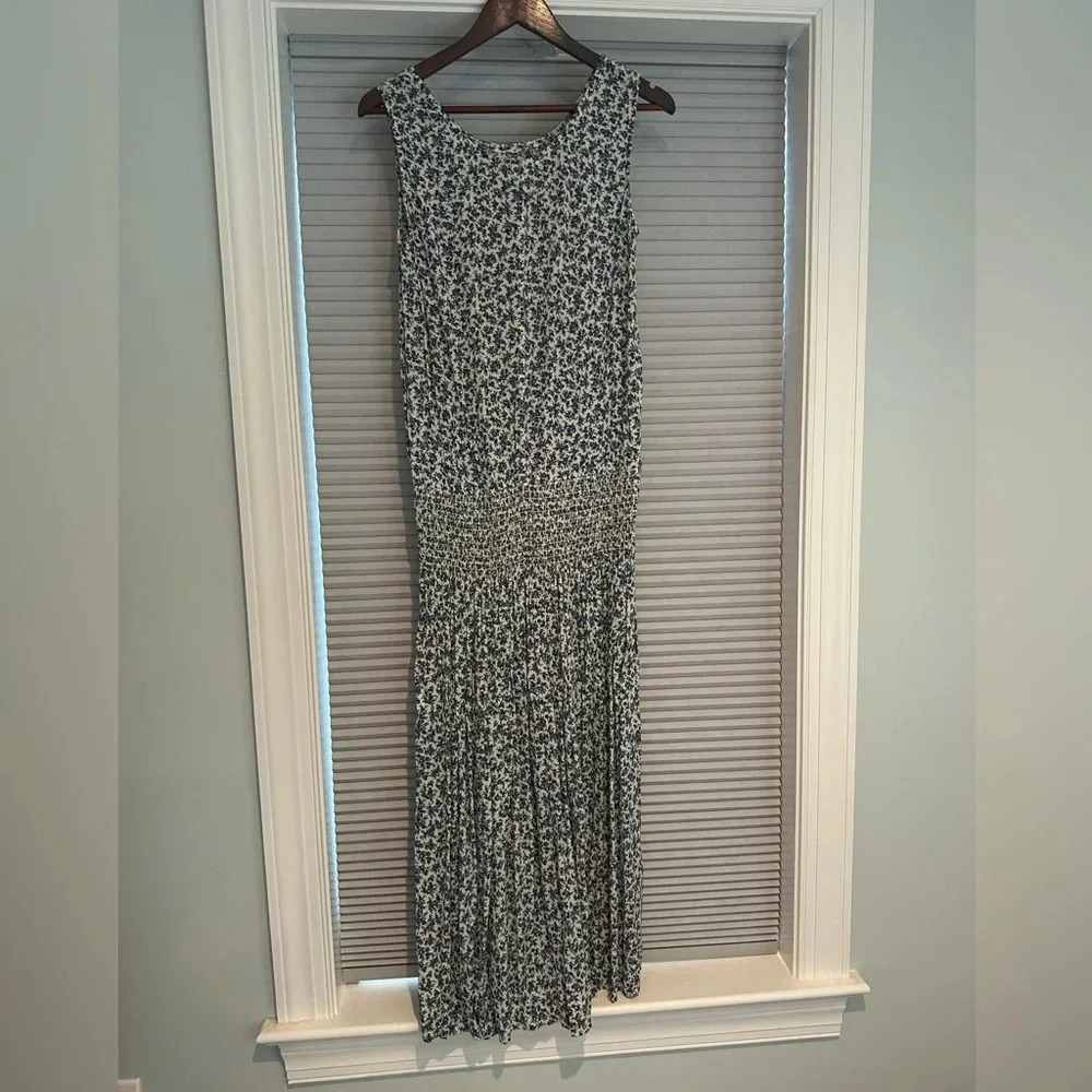 Vintage Ann Taylor floral maxi dress